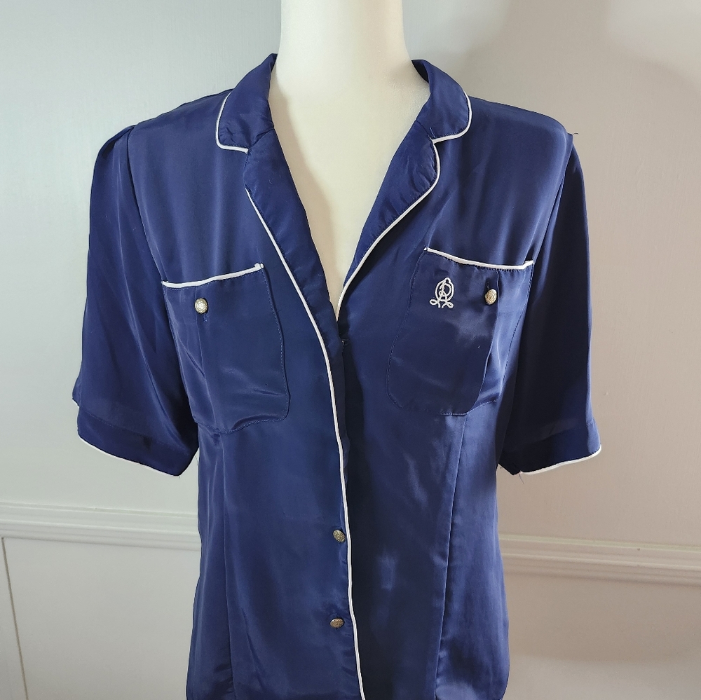 Oscar de la renta Button Down Top